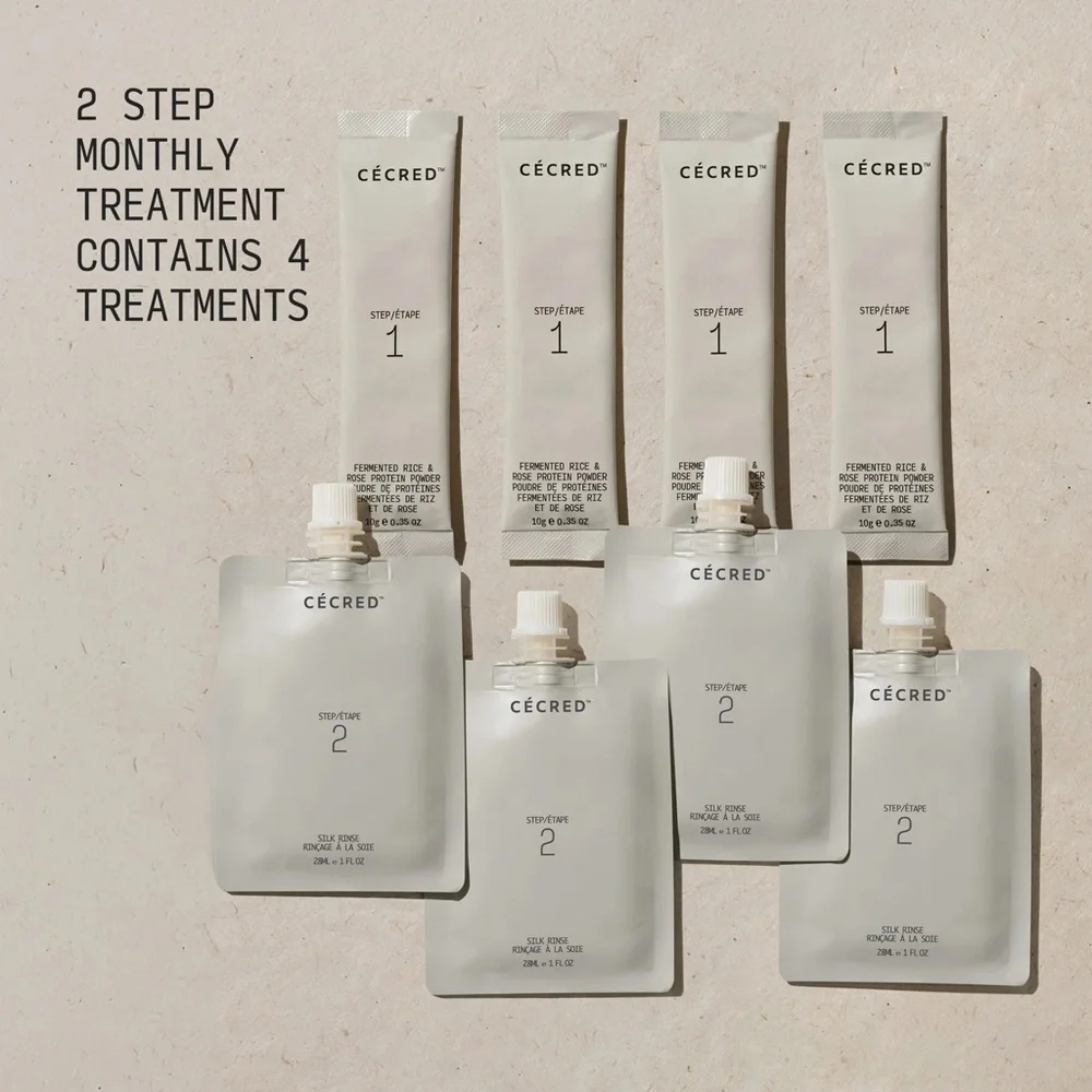 Cécred Fermented Rice & Rose Protein Ritual Set NIB Unopened - Picture 2 of 7